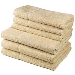 cumpără Textile de casă Sweet Home Prosop de baie Toscana 70x130 cm, 450g/m2 Parchment în Chișinău 