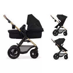 cumpără Сărucior pentru copii KinderKraft KSMOOV02BLK0000 Moov 3in1 Pure Air Black în Chișinău 