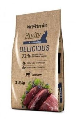 cumpără Hrană pentru animale de companie Fitmin Cat Purity Delicious 1.5kg în Chișinău 