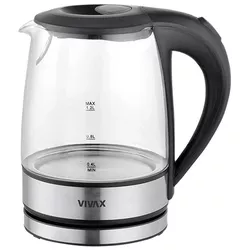 купить Чайник электрический Vivax WH-120G (Black) в Кишинёве 