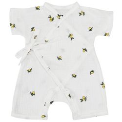 купить Детская одежда Minikin 22301468 Bon Voyage Кимоно р-р68, оливки на молочном, унисекс в Кишинёве 