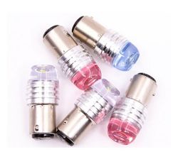 LED FLASH 1157 BAY15D P21/5W  КРАСНЫЙ (RED) 12V 2 шт.