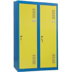 купить Офисная металлическая мебель УХЛ-МАШ ШОД-300/2 Шкаф одёжный детский (1300x600x350) в Кишинёве 