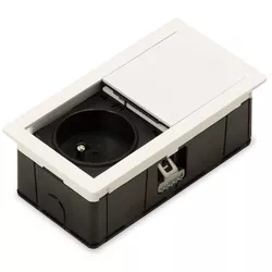 cumpără Priză electrică ASA Plastici 060.25F.00007 Versahit Mono 1 socket F Matt White în Chișinău 