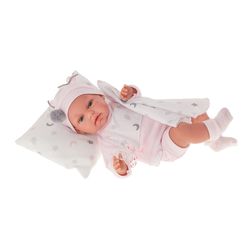 Doll Thonet pentru sugari cu pătură și pernă, 34 cm Cod 7044