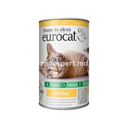 EuroCat Adult Cat Сhicken pui 415 gr
