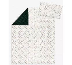 Albero Mio Одеяло с подушкой (75х100/30х40 см.) Boho зеленый