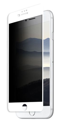 Sticlă de protecție Eiger iPhone 8+/7+/6+ 3D CF Privacy SP White