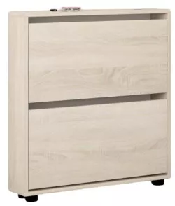 купить Полка для обуви Mobildor-Lux Leo Slim 100x16x86H cm Sonoma в Кишинёве 