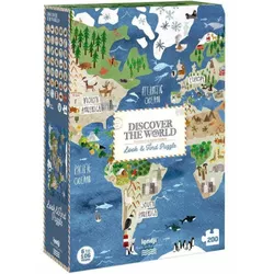 купить Головоломка Londji PZ392 Puzzle - Discover the World в Кишинёве 
