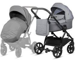 cumpără Сărucior pentru copii Tutis 2in1 LEO+ Stone Grey (1222227) în Chișinău 