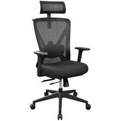 cumpără Fotoliu de birou Deco Orco-Plus Black P056A în Chișinău 