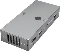 cumpără Adaptor IT Hama 200135 KVM Switch, 4 ports, 3 x USB-A, 1 x HDMI™, incl. cables în Chișinău 