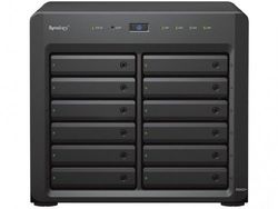 SYNOLOGY "DS2422+", 12-bay, AMD Ryzen 4-core 2.2GHz, 4Gb*1+1Slot, 4x1GbE, PCIe