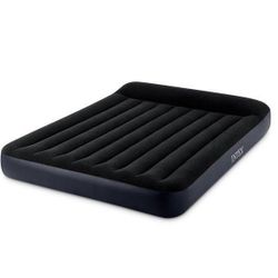 cumpără Saltea gonflabilă Intex 64144 VELUR cu tetiera 183x203x25cm PILLOW REST în Chișinău 