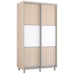 cumpără Dulap Mobildor-Lux Aron-S 1.0m-1.8m uși glisante din PAL orizontal (110x60x210H cm) Sonoma în Chișinău 