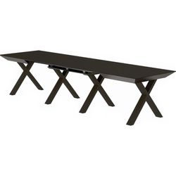 купить Стол Deco Madrid Black Top+Black Legs 160*100+50+50+50+50 в Кишинёве 