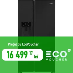 cumpără Frigider SideBySide Whirlpool WHG26574WXK5E în Chișinău 