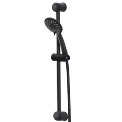 купить Набор для душа Bisk 08278 Set cap de dus cu bara BASE 3F, negru в Кишинёве 