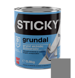 STICKY Грунтовка Алкидная Серая 0,9 кг