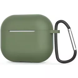 купить Чехол для наушников Helmet Airpods Pro, silicone, Pine Green в Кишинёве 