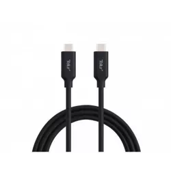 cumpără Cablu telefon mobil Tellur TLL155351 Cable Type-C - Type-C, 1m, up to 10 Gbps în Chișinău 