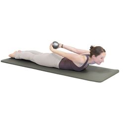 Коврик для йоги / пилатеса 180х60х1.5 см Bodhi GYM60G grey (2045)