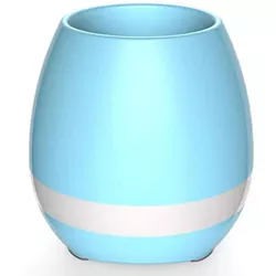 купить Колонка портативная Bluetooth Helmet Flowerpot Blue в Кишинёве 