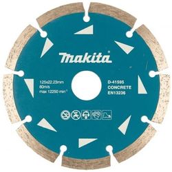 купить Диск отрезной Makita D-41595 Disc diamantat segmentat 125x22.23mm в Кишинёве 