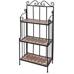 cumpără Suport pentru flori Promstore 24739 Подставка для цветов 3 уровня 117x56x30cm în Chișinău 