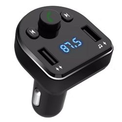 FM Transmitter XO, Bluetooth, BCC01, Black