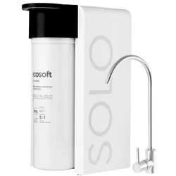 купить Фильтр проточный для воды Ecosoft 47EK0615 Sistem cu osmoza inversa Ecosoft Cross Solo в Кишинёве 