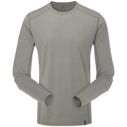купить Одежда для спорта Rab Tricou barbati Syncrino Base LS Tee Stone M (QBL-32-STN-MED) в Кишинёве 