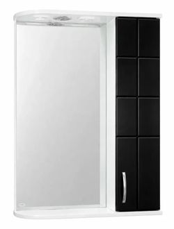 cumpără Oglindă baie Mashtab 1811 Domino 600x200x720 Alb-Negru în Chișinău 