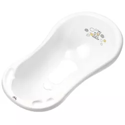 cumpără Cădiță Maltex Cadita 84cm cu dop si covoras antiderapant Zebra White în Chișinău 