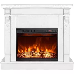 купить Камин электрический ArtFlame Solomon & Lorance color, 900x1000x300 mm, Alb в Кишинёве 