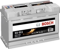 Bosch S5 12V 85Ah 800EN 315x175x190 -/+