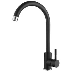 купить Смеситель кухонный Helika-AquaSanita 5523E2-601 SABIA ECO2 Black metallic в Кишинёве 