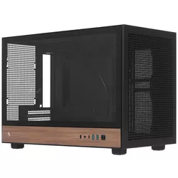 купить Корпус для ПК Deepcool CH260 WOOD Black в Кишинёве 
