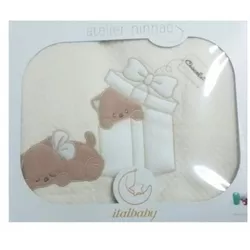 cumpără Set de perne si plapume Italbaby 020.2000- 0071 Покрывало пике Chocolat 110*150 în Chișinău 