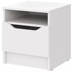 cumpără Noptieră MebelStar LILU 40x40x44.5 White (MBS-1311) în Chișinău 