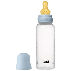 cumpără Cană cu pai BIBS 5017231 Biberon din plastic anticolici Baby Blue cu tetina din latex (3+ luni), 270 ml în Chișinău 