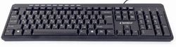 Keyboard Gembird KB-UM-106, Multimedia, Silent, Black, USB