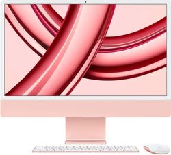 cumpără Monobloc PC Apple iMac 24" Retina 4.5K M3 8c/10g 256GB Pink MQRT3 în Chișinău 