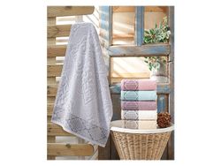 Полотенце 70X140cm Newhome Armoni Heart жакард, 100% х/б