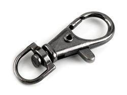 Carabină cu vârtej, 10 mm / nichel negru