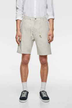 Шорты ZARA Бежевый 5006/403/052