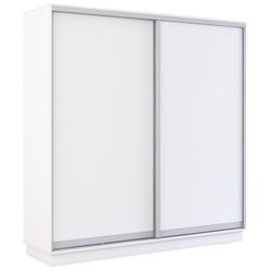 cumpără Dulap Mobildor-Lux Fox uși glisante din PAL (190x60x240H cm) Alb în Chișinău 