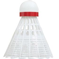 Воланчик для бадминтона (нейлон, пробка) Tech450 469082 white-red (4690)