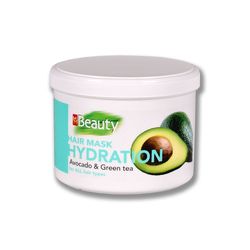 Mască pentru toate tipurile de păr, SOLVEX MMBeauty, 500 ml., HYDRATION - hidratare, cu ulei de avocado și extract de ceai verde